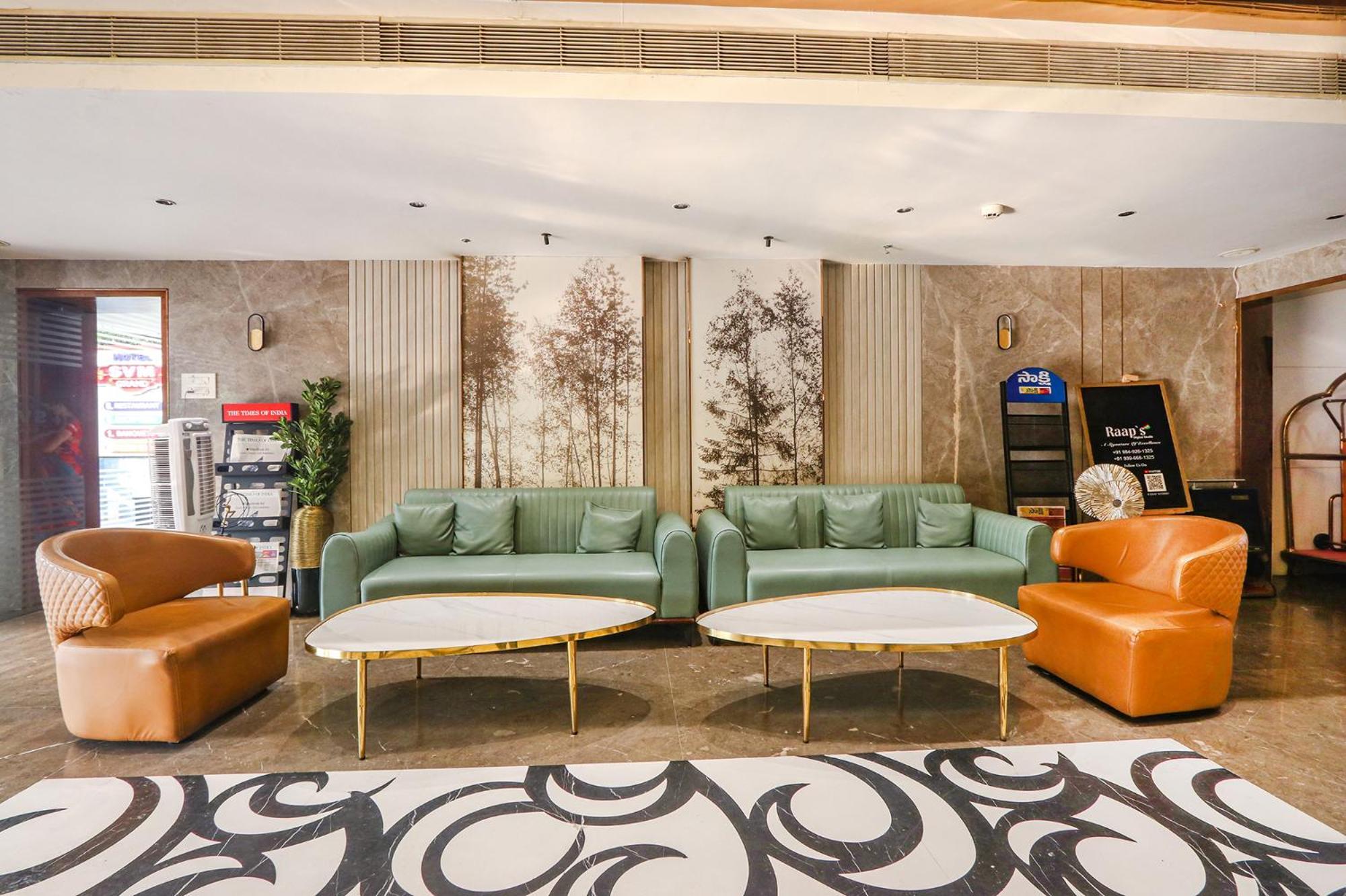 Fabhotel Prime Svm Grand - Banjara Hills Hyderabad Exteriör bild