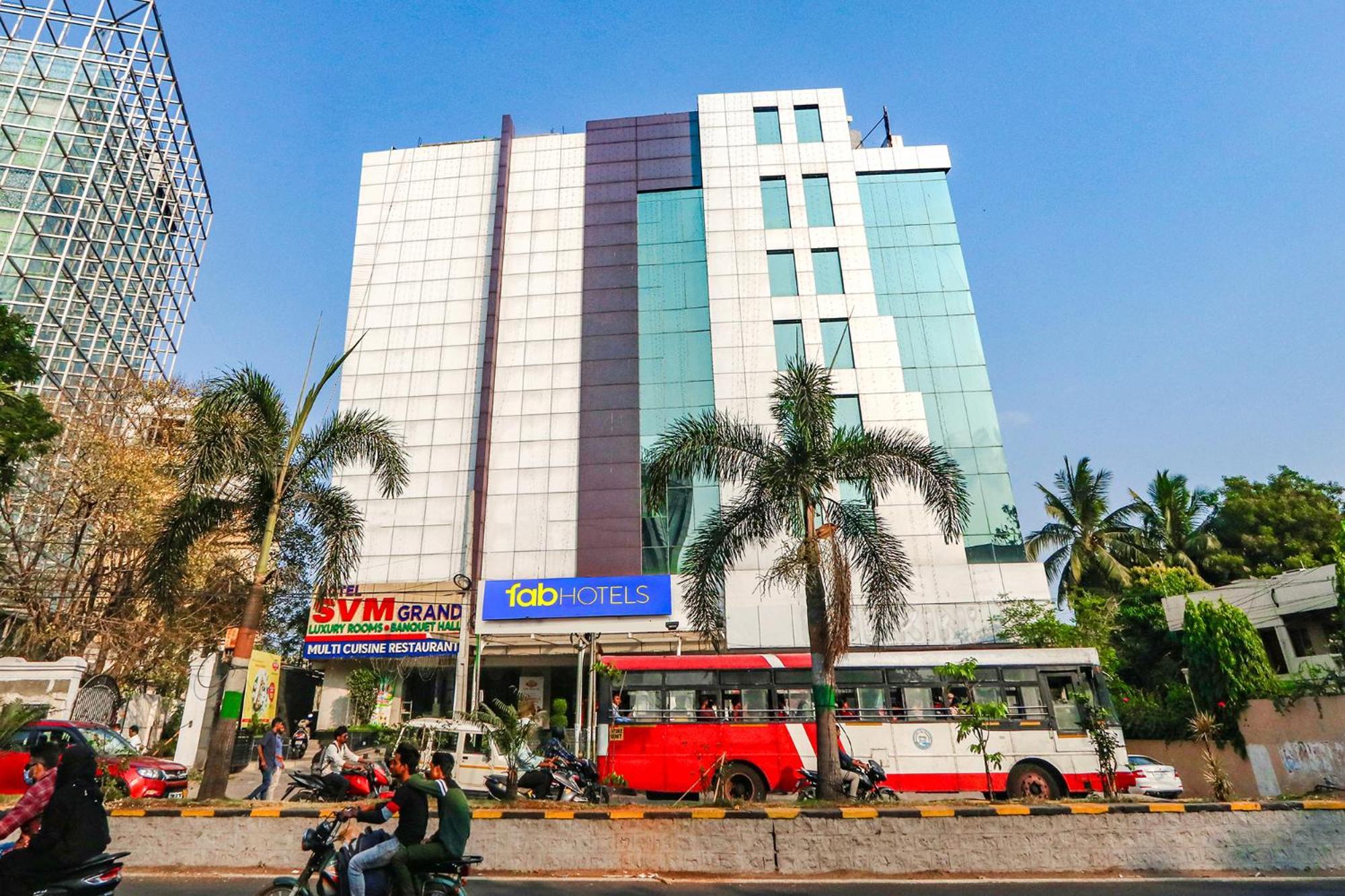 Fabhotel Prime Svm Grand - Banjara Hills Hyderabad Exteriör bild